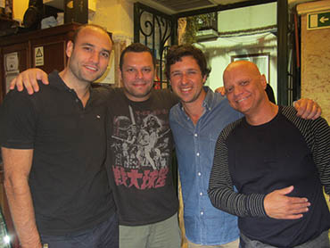 Diogo Mello, Fabio Seidl, Nuno e Antonio Carlos Accioly
