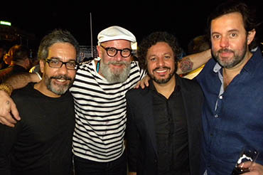 Fernado Nobre (Barry), Zico Farina(Artplan), Marcio Juniot (Leo Burnett), Flavio Warteman (Escala)