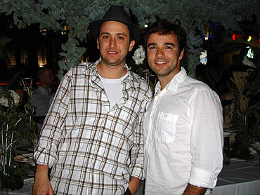 Rafael Genu e Rodrigo Burdman