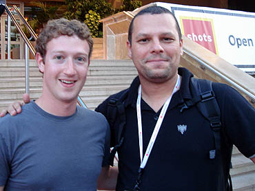 Mark Zuckerberg e Fabio Seidl