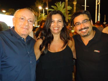 Armando Strozenberg, Vivian Ferraz e Alexandre Nunes
