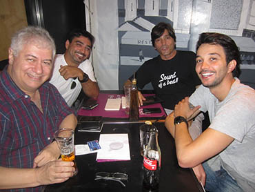 Passarinho (Nova Onda), Alê Nunes (Havas), Nico Resende (Beat) e Daniel Japa (Giovanni)