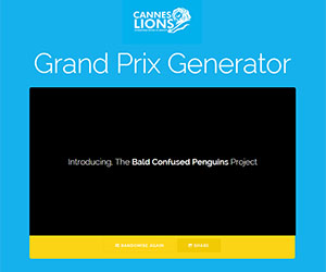 Cannes Grand Prix Generator