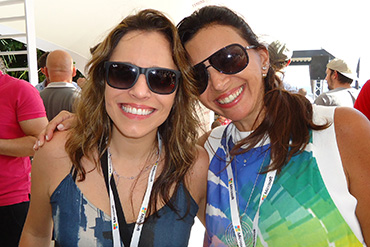 Marina Arantes (Z+) e Vivian Ferraz (Havas)