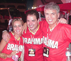 Kiki Moretti, Miguel Patrício e Ivandel Godinho