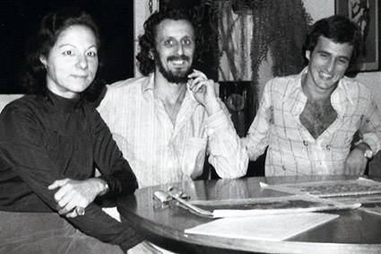 Cecília Dutra, Jacques Lewkowicz e Luis Fernando Favilla
