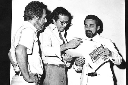 Milton Sobreiro, Marcelo Martinez Ramos e Pedro Galvão