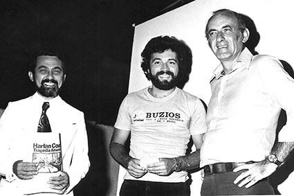 Pedro Galvão, Carlos Martins e Alberto Shatowski