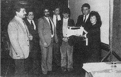 Festa do Prêmio Colunistas Rio 1986 - DPZ