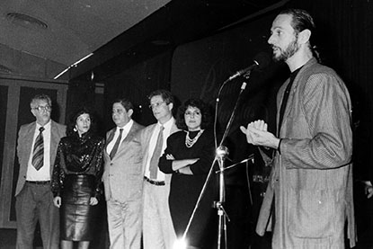 Prêmio Colunistas Rio - Marcio Ehrlich, Roberto Simões, Marcia Brito, Genilson Gonzaga, José Roberto Whitaker Penteado e Lúcia Leme