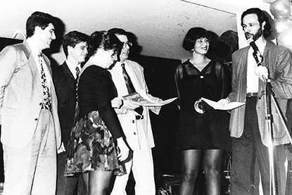 Prêmio Colunistas Rio 1992 - Suzane Veloso, Renata Giese, Ronaldo Conde, Almap