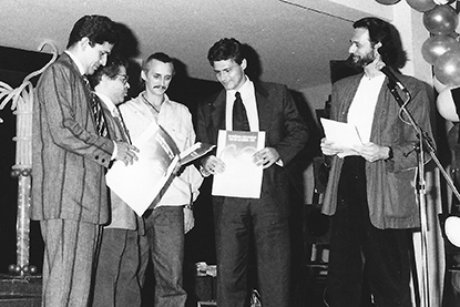 Prêmio Colunistas Rio 1992 - Paulo de Tarso Forni e Free
