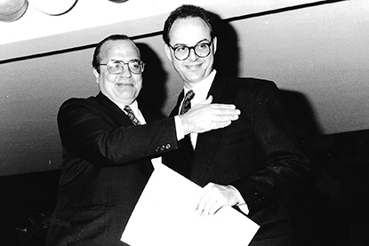 Prêmio Colunistas Rio 1992 - Armando Ferrentini e Igdal Parnes