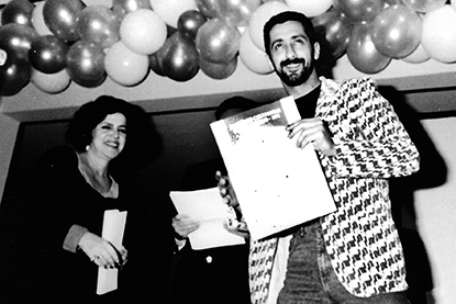 Prêmio Colunistas Rio 1992 - Lucia Leme e Marcos Apóstolo