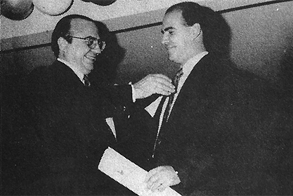 Prêmio Colunistas Rio 1992 - Armando Ferrentini e Pedro Bulcão
