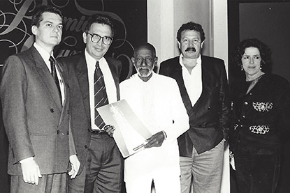 Prêmio Colunistas Rio 1993 - ?, Mario Castelar, Nelson Sargento, Franco Paulino e Lucia Leme
