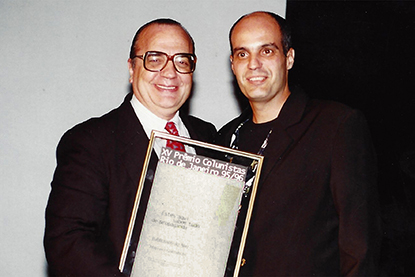 Prêmio Colunistas Rio 1996 - Armando Ferrentini e Marcelo Gorodicht
