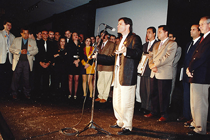 Prêmio Colunistas Rio 1996 - Adilson Xavier e Giovanni