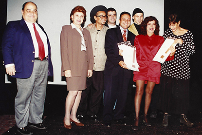 Prêmio Colunistas Rio 1996 - Oficina - Antonio Jorge Pinheiro, Lúcia Leme, Nádia Rebouças
