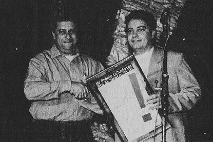 Prêmio Colunistas Rio 1996 - Paulo Macedo e Silvio Matos