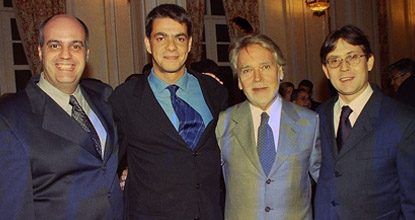 Marcelo Gorodicht, Arnaldo Cardoso Pires, Flávio Corrêa e Clóvis Speroni