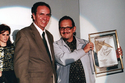 Prêmio Colunistas Rio 2001 - Jomar Pereira da Silva e Cecelo Frony