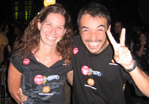 Alessandra Muñoz e Marcio Borges