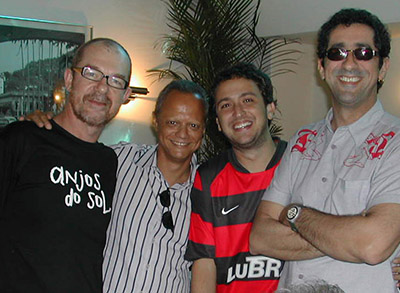 Rudi "Foguinho" Lagemann, Antonio Carlos Accioly, Rafael Genu e Marcos Apóstolo
