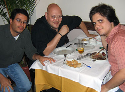 André Regnier (CGCOM), José Christão e Pedro Éboli (Contemporânea)