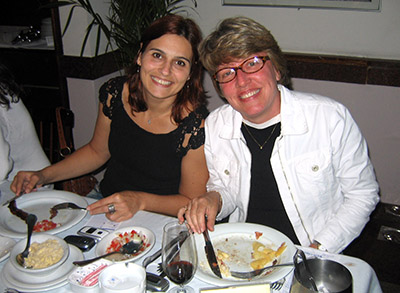 Gueta Ridzi e Angela Salles