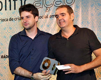 Daniel Bensusan e Marcelo Giannini, da agência Loja