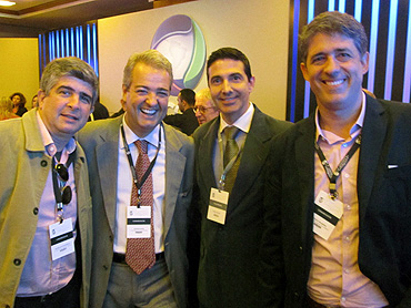 Reynaldo Figueiredo, Thomaz Naves, Marco Simões e Sergio Prazeres
