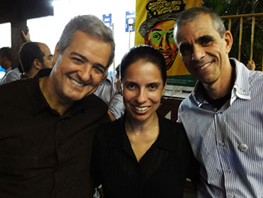 Thomaz Naves (Record Rio), Amália Bina Machado (Giovanni+draftfcb) e Edson Mello (Abril Mídia) 
