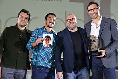 Durval Filho, Gabriel Gil, Eduardo Barbato e Luis Claudio Salvestroni