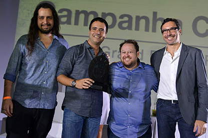 Augusto "Jesus" Correia, Eduardo Almeida, Flávio Medeiros e Luis Claudio Salvestroni.