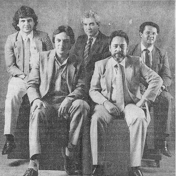 Paulo Sérgio Machado, Ricardo Galletti, Vicente de Vicq, Luiz Carlos Lopes e Strauss Walter
