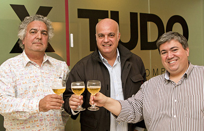Marcos Silveira, Marcelo Gorodicht e José Raimundo Padilha
