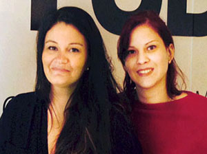 Ana Paula Chamum e Priscila Carvalho