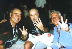 Caio Valli, Armando Strozenberg e Roberto Medina no RIR 3