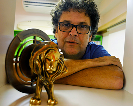 Glaucio Binder e o Leão de Cannes