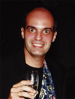 Marcelo Gorodicht no Prêmio Colunistas Rio 1996