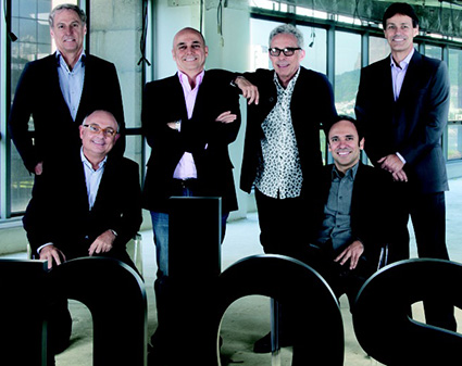 Dudu Godoy, Antonino Brandão, Pedro Feyer, Roberto Tourinho, Cyd Alvarez e André Lima