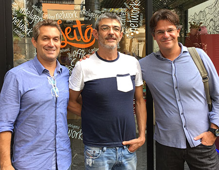 Vitor Vicente, Paulo Prado e Bruno Ricther