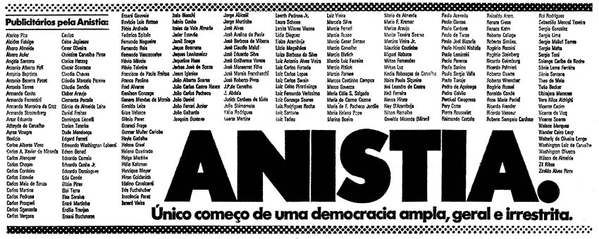 Publicitários pela Anistia (1979)
