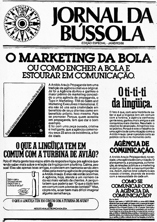 Aroldo Araujo: Jornal da Bússola