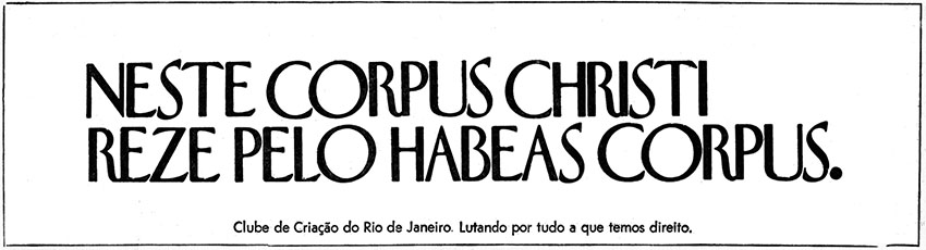 CCRJ - Neste Corpus Christi reze pelo Habeas Corpus
