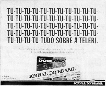 Telerj, da Doctor para o Jornal do Brasil