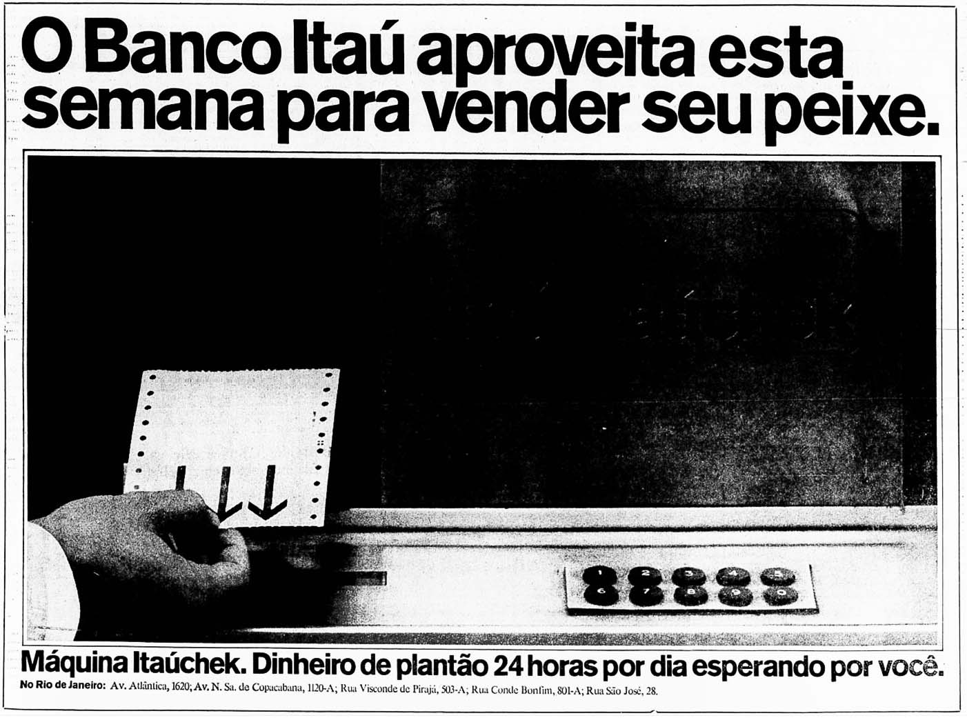 DPZ para Itaú / Itauchek - O Banco Itaú aproveita a Semana Santa para vender seu peixe"