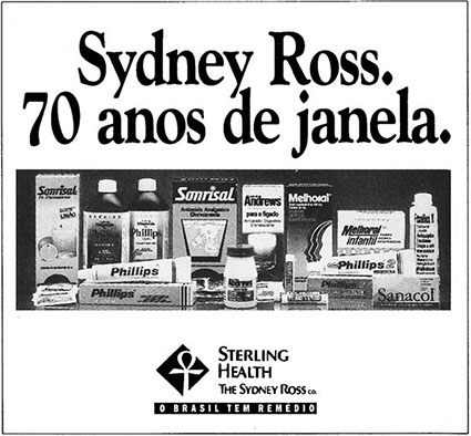 Sidney Ross. 70 anos de janela