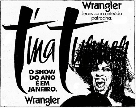 Wrangler apresenta Tina Turner